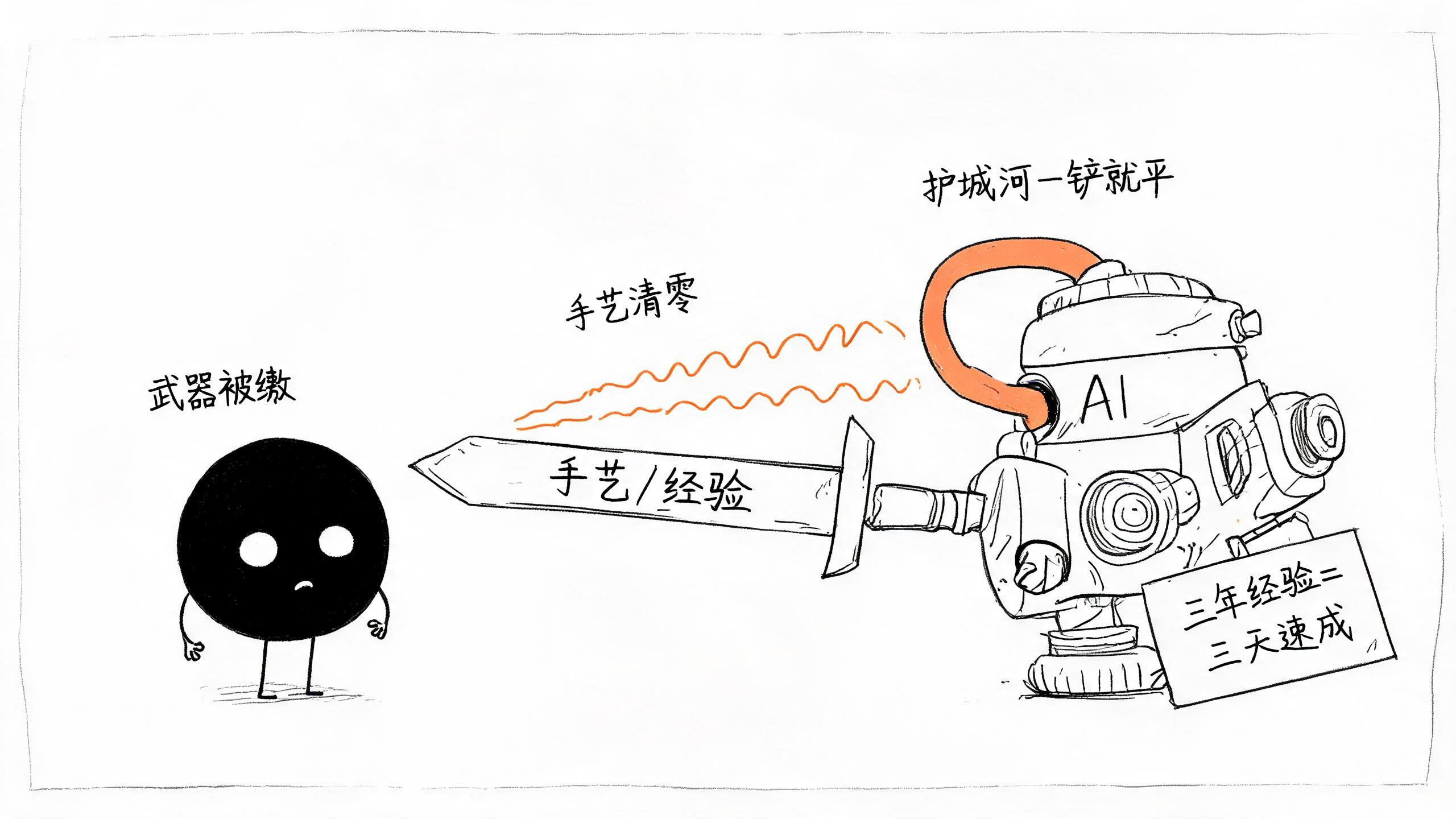AI缴械：小黑的手艺被机器吸走
